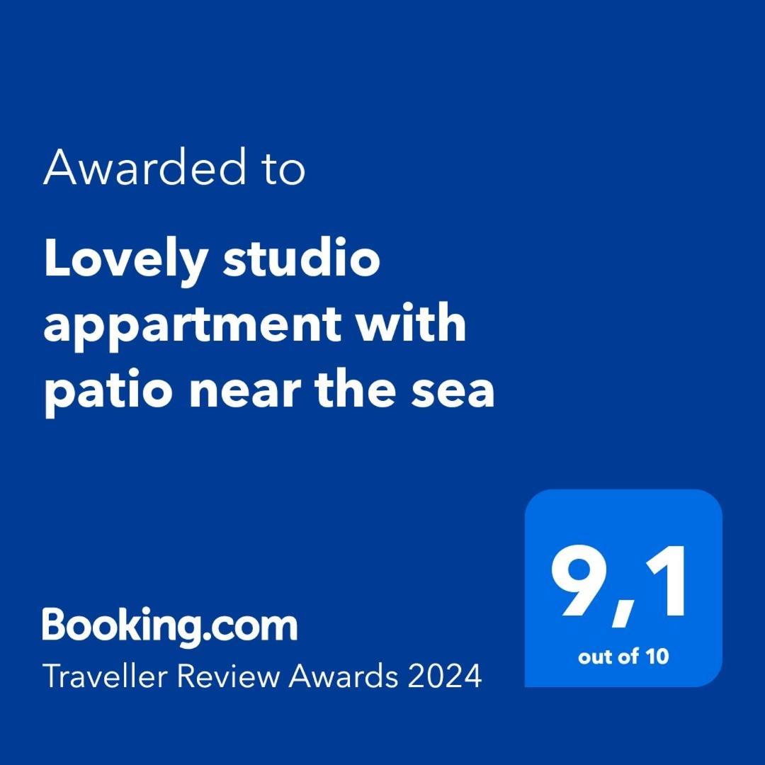 Lovely Studio Appartment With Patio Near The Sea Копер Екстер'єр фото